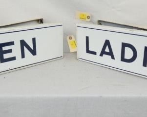 PORC. MEN/LADIES TRIANGLE SIGNS