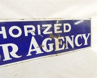 VIEW 4 PORC. DEALER AGENCY SIGN