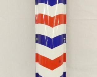 CURVED PORC. BARBER POLE