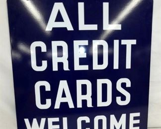 PORC. ALL CREDIT DS CARDS SIGN