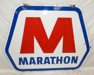 PORC. DS 1962 MARATHON SIGN