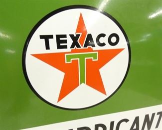 VIEW 4 1956 PORC. TEXACO SIGN