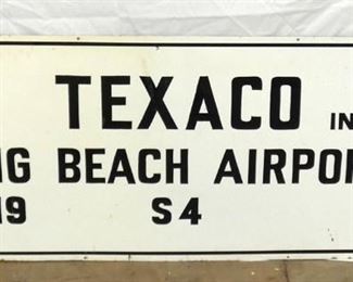 VIEW 4 TEXACO AIRPORT SIGN 92X24