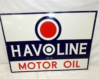 1958 HAVOLINE MOTOR OIL 42X30