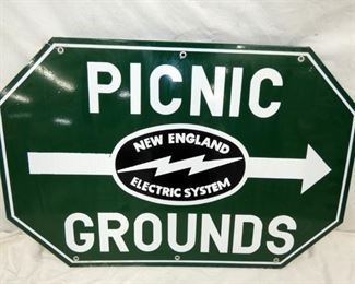 PORC. PICNIC GROUNDS SIGN
