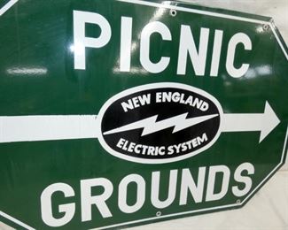 VIEW 3 PORC. PICNIC PORC. SIGN