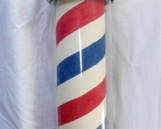 EARLY CANDY CANE BARBER POLE
