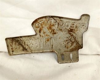 VIEW 3 BACK VIEW TAG TOPPER