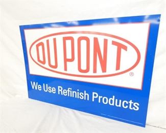VIEW 2 CLOSEUP DEALER DU PONT SIGN