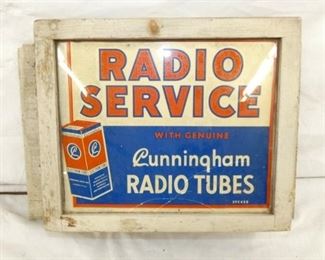 RADIO SERVICE LIGHTUP SIGN