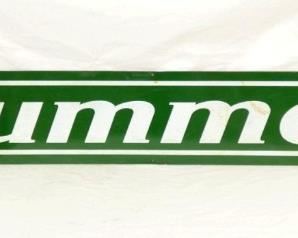 PORC. SUMMEY SIGN 72X10