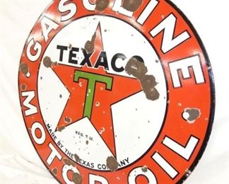 VIEW 6 PORC. 42IN TEXACO SIGN