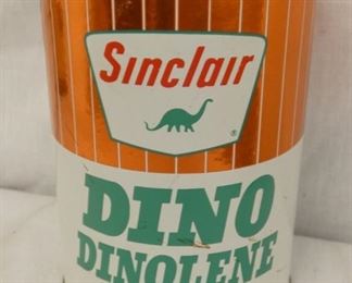 1QT. SINCLAIR DINOLENE OIL CAN 