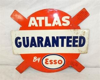 15X17 ATLAS BY ESSO TIRE INSERT SIGN 