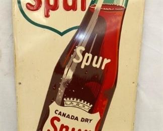 1966 EMB. VERTICAL SPUR SIGN