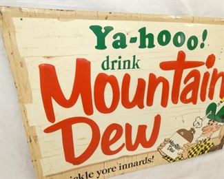 VIEW 3 EMB. MT. DEW SIGN