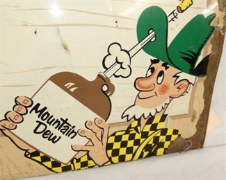 VIEW 6 CLOSE UP MT. DEW WILLY SIGN