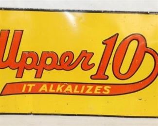 EMB.  UPPER 10 SODA W/BOTTLE 