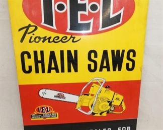 PORC. DS PIONEER CHAIN SAWS SIGN