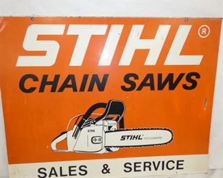 STIHL CHAIN SAWS DEALER DS SIGN 36X28