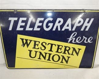 VIEW 3 SIDE 2 PORC. TELEGRAPH SIGN