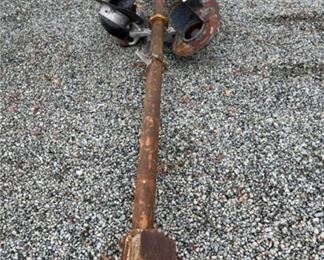 RR CROSSING POLE SIGN W/ LIGHTS