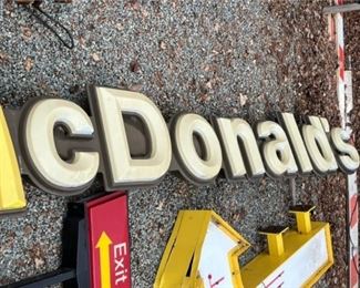 VIEW 3 MCDONALDS STORE SIGN