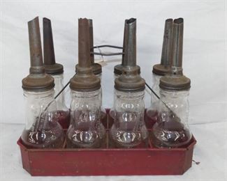 8 BOTTLE OIL RACK