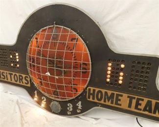 VIEW 10 RARE LIGHTUP SCOREBOARD