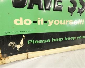 VIEW 4 EMB. 1960 SIGN