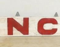 WOODEN DANCING SIGN-MOVED TO SUNDAY AUCTION 
