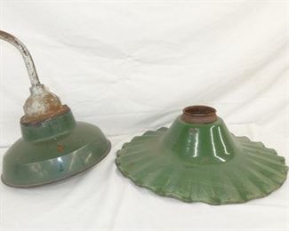 VIEW 2 ENAMEL STATION LIGHTS