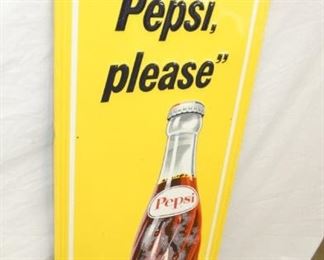 VIEW 3 EMB. PEPSI VERTICAL SIGN