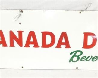 PORC. CANADA DRY SIGN 36X12