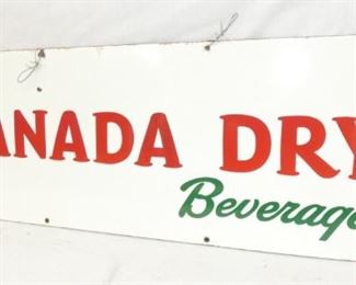 VIEW 3 PORC. CANADA DRY BEV. SIGN
