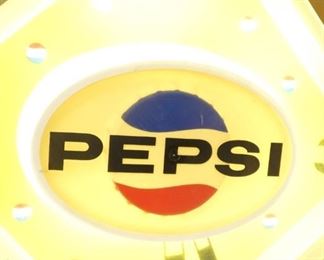 VIEW 2 CLOSEUP PEPSI CLOCK