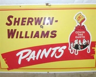 PORC. SWP COVER THE EARTH SIGN 48X30