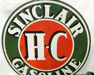 48IN PORC. DS SINCLAIR HC GASOLINE