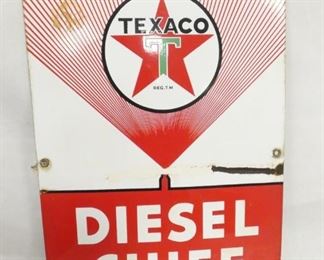 TEXACO DIESEL CHIEF PLATE 12X18