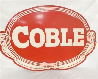 HEAVY ALUM. DIECUT COBLE SIGN