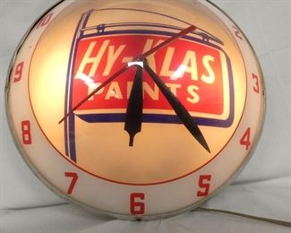 VIEW 4 DOUBLE BUBBLE H-KLAS CLOCK