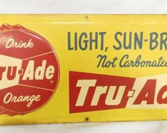 EMB. TRU ADE SIGN W/ CAP