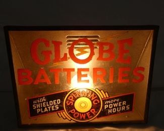 GLOBE BATTERIES COUNTER LIGHTUP