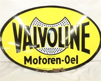 PORC. DS VALVOLINE MOTOREN OEL SIGN
