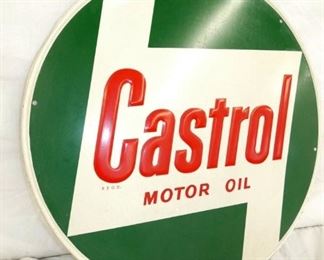VIEW 3 22IN EMB. CASTROL SIGN