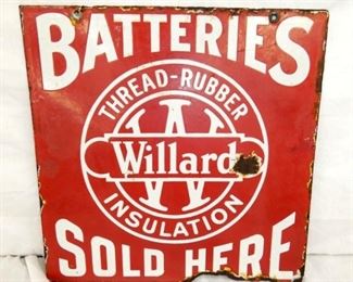 PORC. DS BATTERIES DEALER SIGN