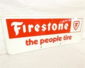 VIEW 3 FIRESTONE TIRE SIGN 25X10