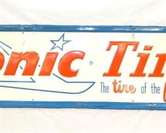 EMB. SONIC TIRES SIGN 60X15