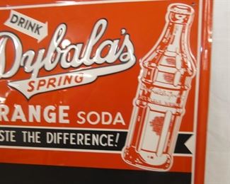 VIEW 3 DYBALAS ORANGE SODA SIGN