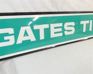 VIEW 2 EMB. TIRES SIGN